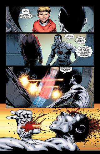 Illustration for article titled Read a sneak peek of the comic Bloodshot, about a one-man nanotech Wikileaks